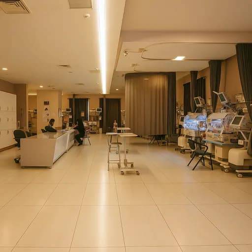 بخش مراقبت‌های ویژه نوزادان (NICU) و بزرگسالان (ICU)