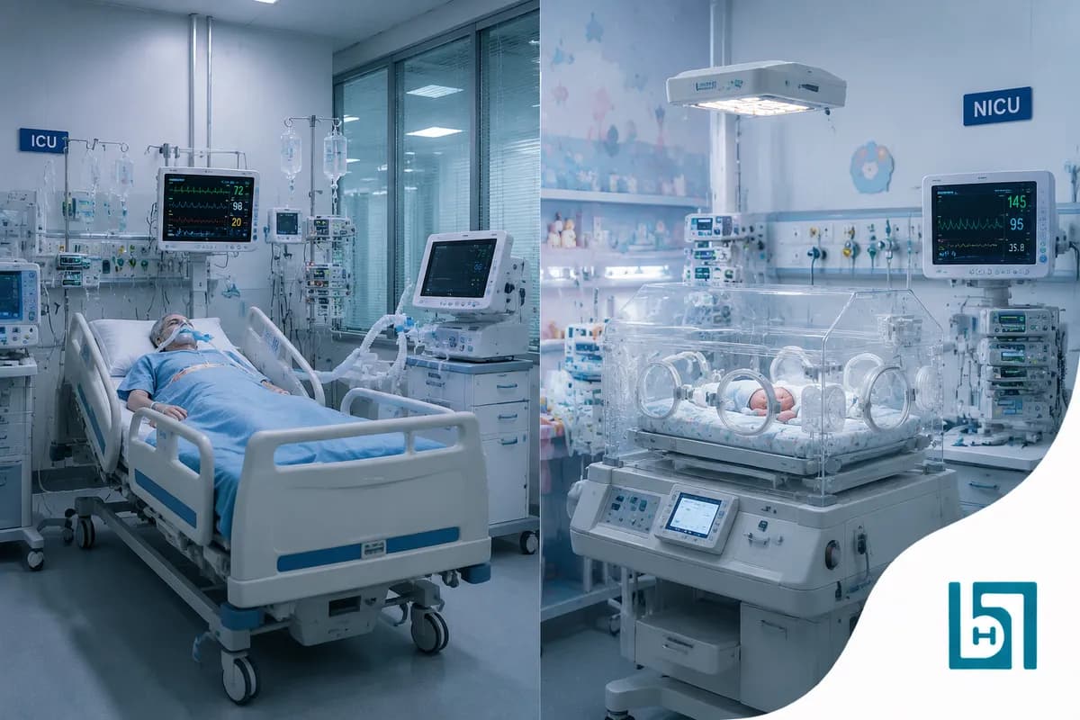 Advanced ICU and NICU Specialized Care for Newborns and Adults