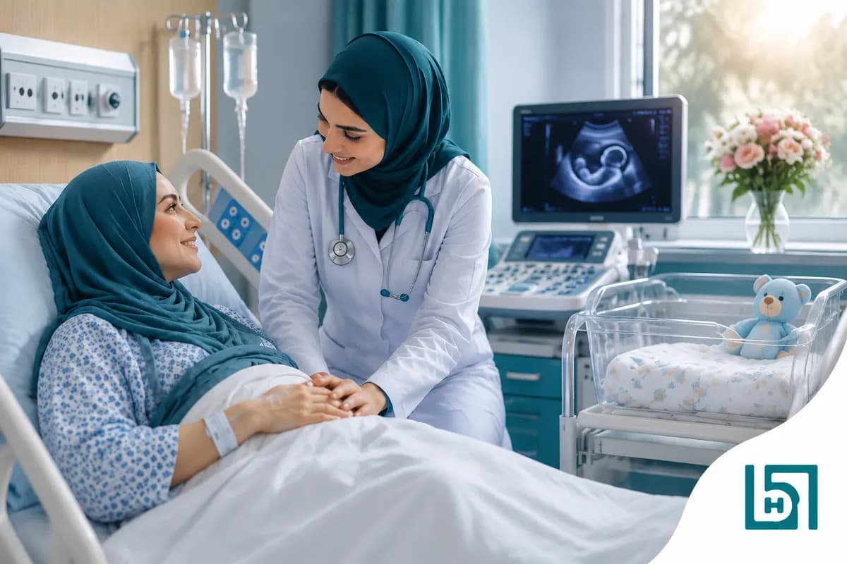 مستشفى يحتوي على كافة المرافق لعلاج أمراض النساء وجراحة النساء